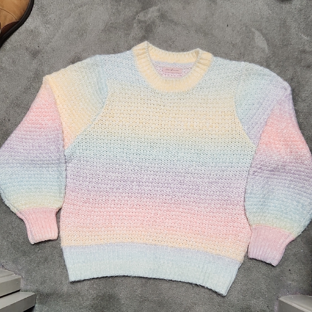 Ces Femme Pastel Rainbow Women's Sweater